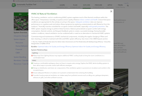 Explore possible sustainable building systems upgrades, including the latest technologies